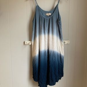 Knox Rose Asymmetrical Tie Dye Summer Dress
